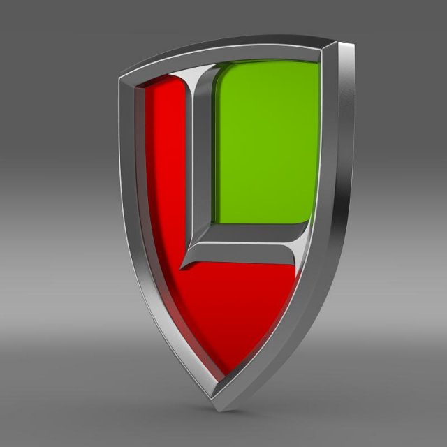 lyonheart logo 3D Model .c4d .max .obj .3ds .fbx .stl .blend 