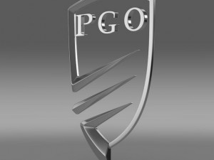 pgo logo 3D Model