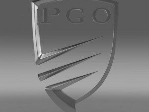 pgo logo 3D Модель