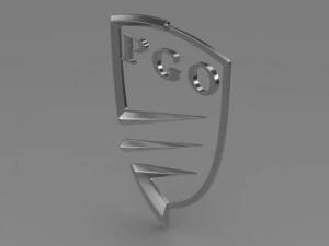 pgo logo 3D Model