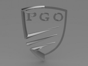 pgo logo 3D Модель