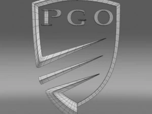 pgo logo 3D Model