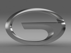gac logo Modelo 3D