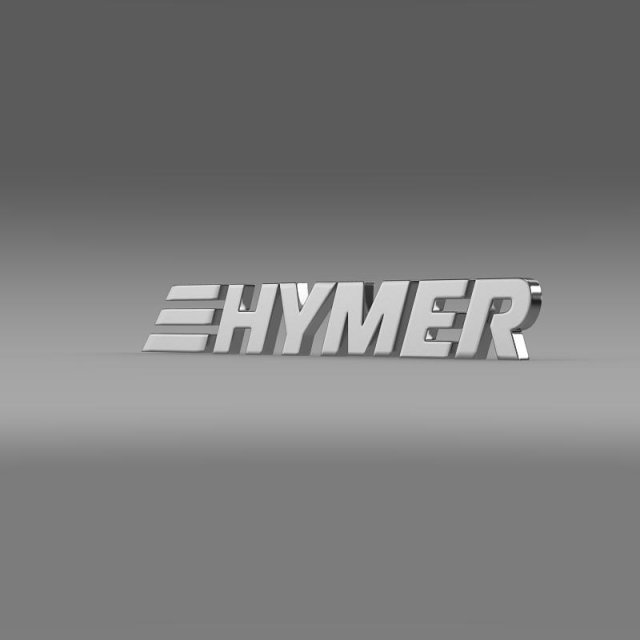 hymer logo Modèle 3D .c4d .max .obj .3ds .fbx .stl .blend 