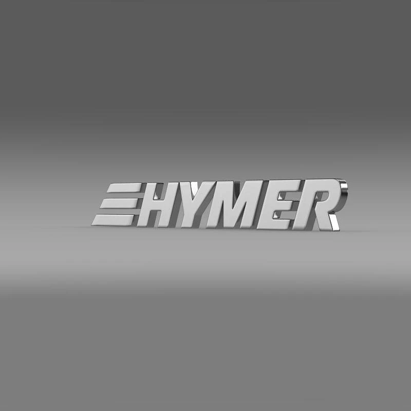 hymer logo 3D Model .c4d .max .obj .3ds .fbx .stl .blend