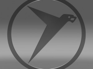 messerschmitt logo Modello 3D