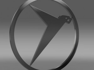 messerschmitt logo Modello 3D