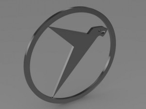 messerschmitt logo Modello 3D
