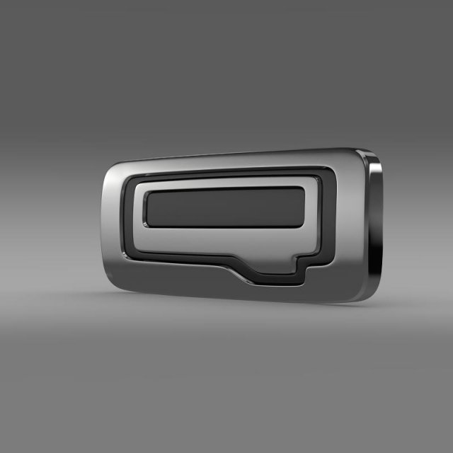 qoros logo 3D Model .c4d .max .obj .3ds .fbx .stl .blend 