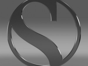 sauber logo Modelo 3D