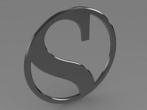 sauber logo Modelo 3D
