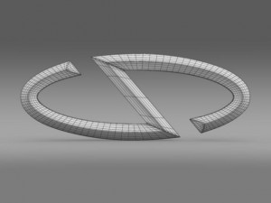 solaris logo 3D 模型