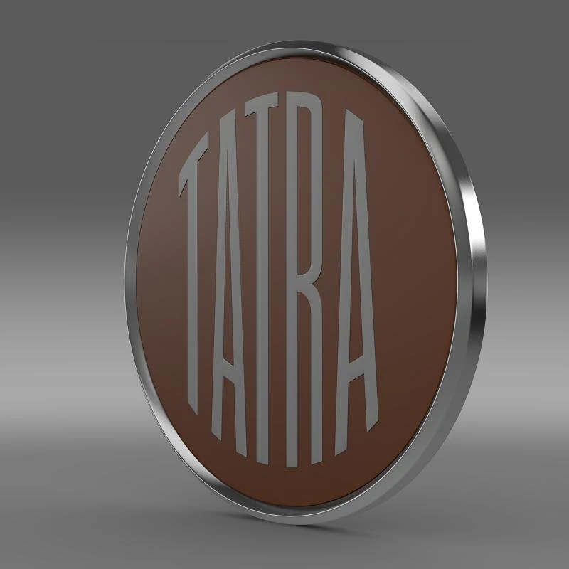 tatra logo 3D Model .c4d .max .obj .3ds .fbx .stl .blend 