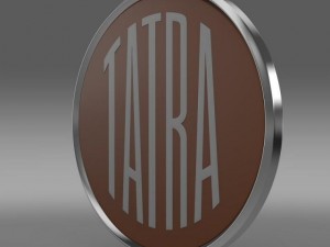 tatra logo 3D 모델