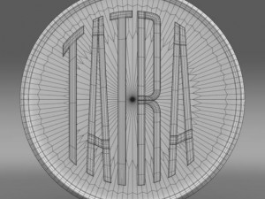 tatra logo 3D 모델