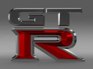 gtr logo 3D Model