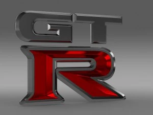 gtr logo 3D Model