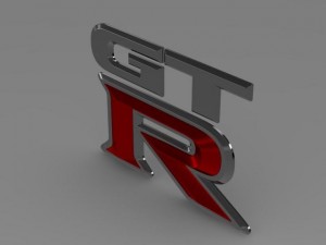 gtr logo 3D 模型