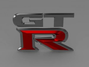 gtr logo 3D Model