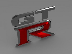 gtr logo 3D 模型
