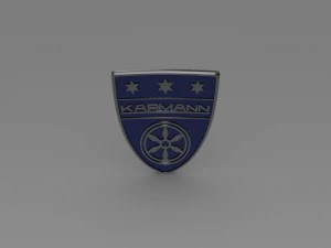 karmann logo 3D Model