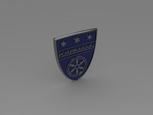 karmann logo 3D 模型