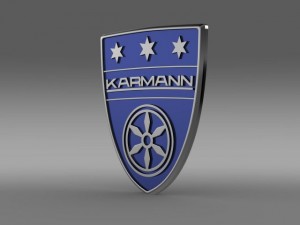 karmann logo 3D 模型