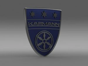 karmann logo 3D Model