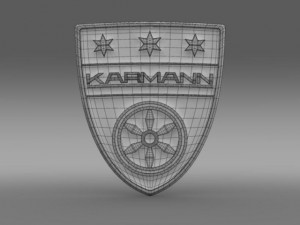 karmann logo 3D 模型