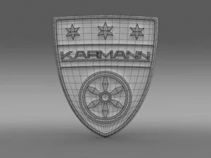 karmann logo 3D Model