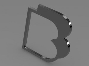 bb logo Model 3D
