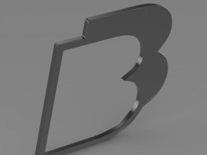 bb logo Model 3D