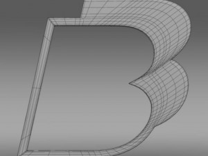 bb logo Model 3D