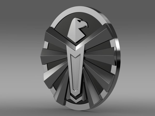 dennis logo 3D Модель .c4d .max .obj .3ds .fbx .stl .blend 