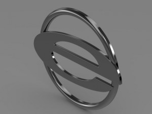 emerald automotive logo 3D 모델
