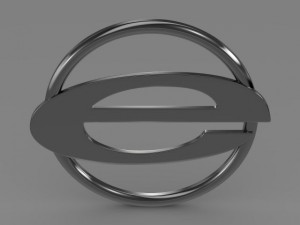 emerald automotive logo 3D 모델