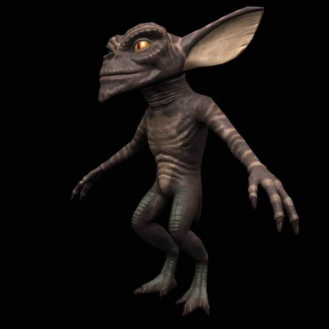 gremlin Modelo 3D .c4d .max .obj .3ds .fbx .stl .blend