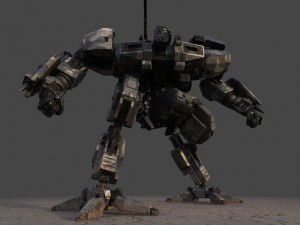 robot f 3D Модель