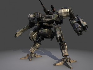 robot f 3D Model
