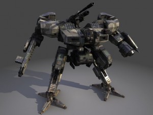 robot f 3D Model