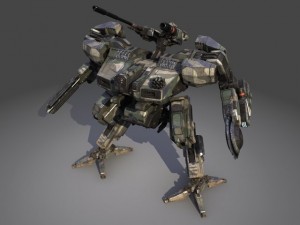 robot f 3D Model