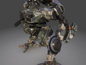 robot f 3D Model