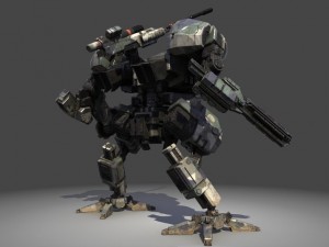 robot f 3D Model