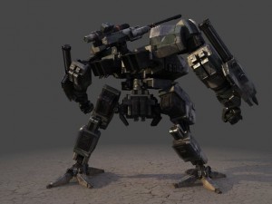 robot f 3D Model