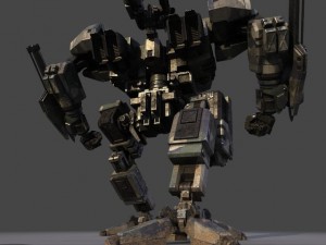 robot f 3D Model