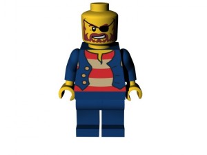 lego pirate Modelo 3D