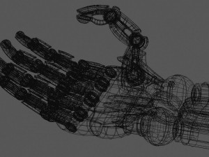 robot hand Modello 3D