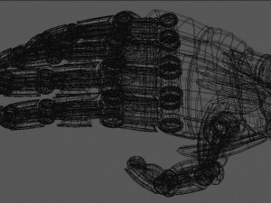 robot hand Modello 3D