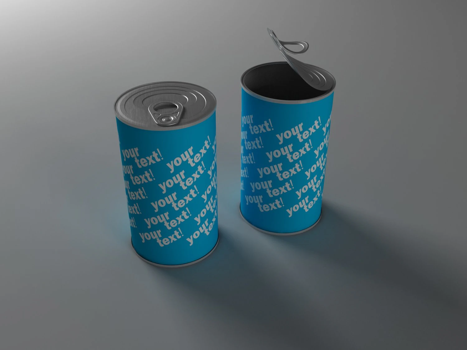 canned food 3D Model .c4d .max .obj .3ds .fbx .stl .blend 