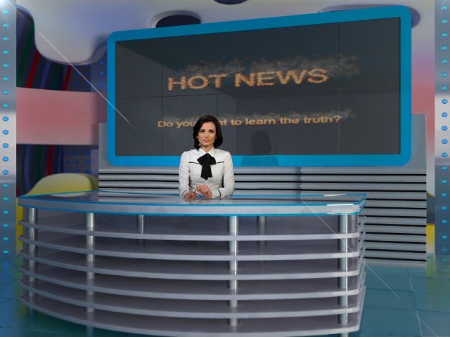 virtual 3d tv studio Modèle 3D .c4d .max .obj .3ds .fbx .stl .blend 